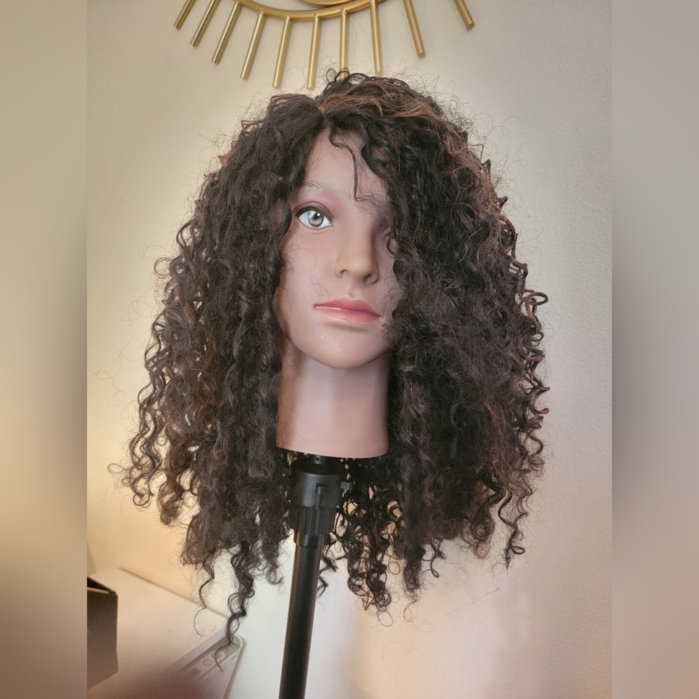 Lace front wig